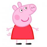 Painel Peppa Pig Grande - E.V.A - Piffer
