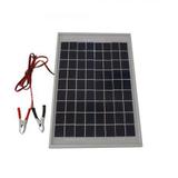 Painel Placa Solar Portátil 18v 10w Carregador Fotovoltaica - Oksn