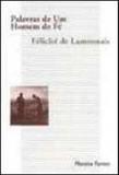 Palavras de um homem de fe - Martins editora