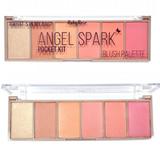 Paleta Blush Ruby Rose Angel Spark Pocket Kit Estojo HB-6108