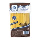 Palito de Sorvete Amarelo PCT C/100 UN - Theoto