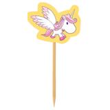 Palito Pick Decorativo Festa Unicórnio Mod 2 10 unidades Duster - Festabox