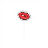 Palito Pick Lips Festa Patches 10 unidades Duster