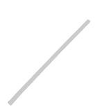 Palito Pirulito Plástico Médio Branco c/100 - BWB