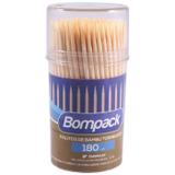 Palitos de Bambu Torneados Com 200 Unid - Vendasshop utensílios limpeza