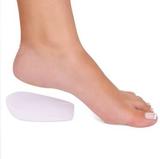 Palmilhas de Silicone Alivia Dores Fascite Plantar Esporão Calcâneo 32-35 - Orthosilic