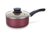Panela 16cm 1 5l paris vermelho aluminio com revestimento antiaderente tramontina