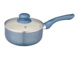 Panela 16cm azul revestida em ceramica - Casambiente