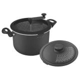 Panela 3 Em 1 Paris 22cm 6L Alumínio Preta 20598610 Tramontina