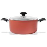 Panela Antiaderente Caçarola C/tampa De Vidro Masala Brinox