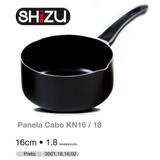 Panela cabo Preta antiaderente 16cm - 1,8mm Shizu