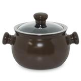 Panela Caçarola Cerâmica 16cm 2.3 Litros Chocolate Ceraflame
