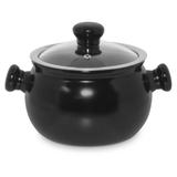 Panela Caçarola Cerâmica 16cm 2.3 Litros Preto Ceraflame