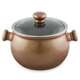 Panela Caçarola Cerâmica 18cm 3 Litros Cobre Ceraflame
