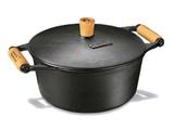 Panela Caçarola De Ferro 4,5 Litros 27x11cm - Panela Mineira
