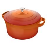 Panela Caçarola Revestimento Antiaderente Cerâmico com Alças de Silicone 24cm - Le Cook