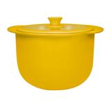 Panela de Cerâmica Grande Funda 5 L Solaris Amarela - Oxford - Oxford sc