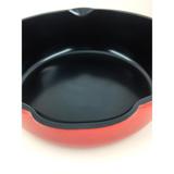 Panela de Cerâmica Multifuncional Roichen 26cm 4,1L Vermelha RNC-26D/R