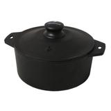 Panela de Ferro Fundido com Tampa de Ferro Fundido 26 centímetros - Venâncio