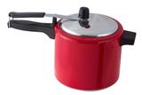Panela de Pressão 4,5 L Vermelho - Aluminio nacional