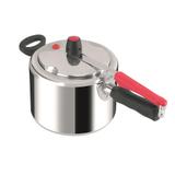 Panela de Pressão 4,5L Alumínio Polido Clock