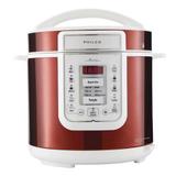 Panela de Pressão 6 Litros Philco Retrô Vermelho/Branco Ppp01vb - 127V - Britânia