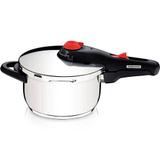Panela de Pressão Aço Inox 4,5L Solar - Tramontina