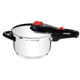 Panela de pressão aço inox c/ fundo triplo 4,5l Ø 22cm SOLAR TRAMONTINA