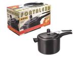 Panela de Pressão Alumínio Teflon 4,5 L Black Fortaleza - FTZ 054