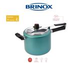 Panela De Pressão Antiaderente 7,5 Litros Vapt Brinox - Turquesa