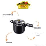 Panela de Pressão Antiaderente - ABC