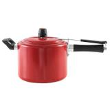 Panela De Pressão Chilli 4,5l Vermelho 7011-168 Brinox