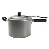 Panela De Pressão De Alumínio Antiaderente Vapt 7,5 L Prata Brinox