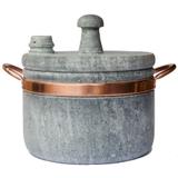 Panela De Pressão De Pedra Sabão 3 Litros - Leônidas