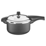 Panela de Pressão em Alumínio com Revestimento Interno Antiaderente Vancouver Tramontina - Preto / 24 Cm / 6.0 Lt
