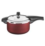 Panela de Pressão em Alumínio com Revestimento Interno Antiaderente Vancouver Tramontina - Vermelho / 24 Cm / 6.0 Lt