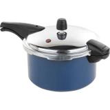 Panela de Pressão Fechamento Externo Anti Aderente 4,5L Revestida - Panelux