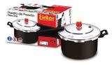 Panela de Pressão Fechamento Externo Antiaderente New Line 7,5 Litros - Eirilar