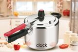 Panela de pressão fechamento interno 4,5l clock original polida - Loja seb