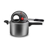 Panela de Pressão Grafite 4,5 Litros Com Visor - Mta