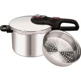 Panela de Pressão Rochedo com Cesta Inox 6 Litros