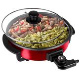 Panela eletrica cadence pan610-127v rouge 30cm++