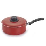 Panela em Alumínio Antiaderente Vermelho n 18 - Aluminio nacional