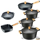 Panela Ferro Fundido Caçarola,parmegiana,frigideiras Premium - Panela mineira
