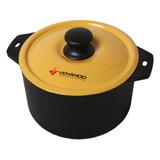 PANELA FERRO FUNDIDO FF240x115 COM TAMPA AMARELO VENANCIO PFV240TAM - Venâncio
