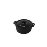 PANELA FERRO FUNDIDO FF280x115 COM TAMPA PRETA VENANCIO PFV280TPR - Venâncio