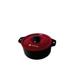 PANELA FERRO FUNDIDO FF320x115 COM TAMPA VERMELHO VENANCIO PFV320TVR - Venâncio