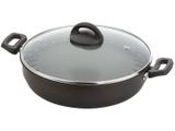 Panela Multiflon Antiaderente de Alumínio - Preta 28cm Gourmet 54628