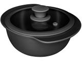 Panela Oxford Cerâmica Preta 28,5cm 3,3L - Linea