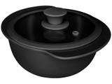 Panela Oxford Cerâmica Preto 23,5cm 1,3L - Linea